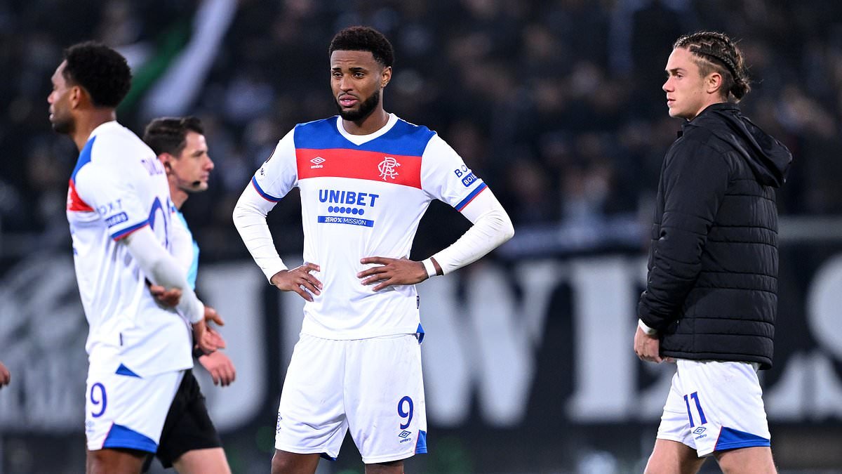 Rangers subissent une défaite en Europa League face à Sturm Graz