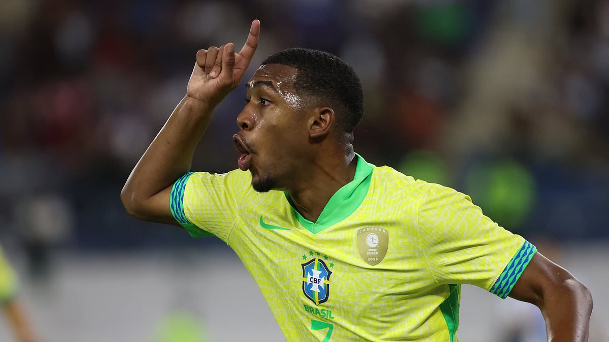 Tottenham surveille la jeune star brésilienne Rayan Vitor