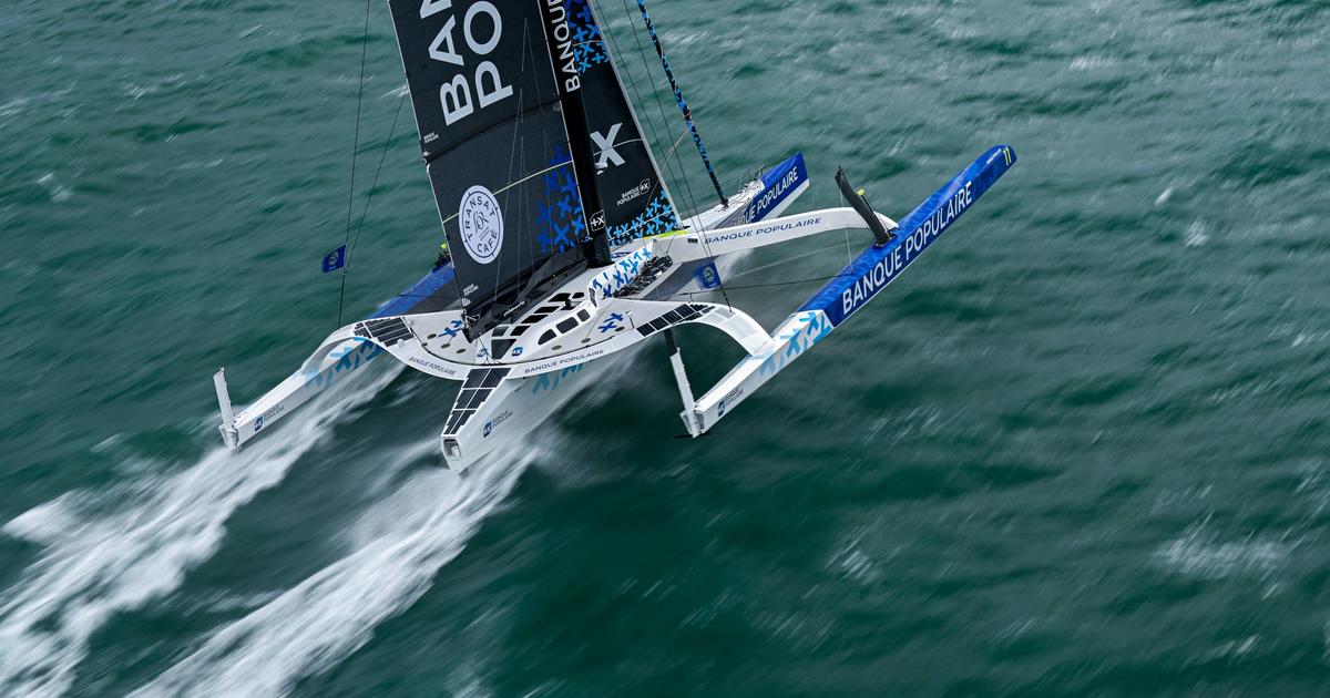 Transat Café L’Or : Banque Populaire arrêté à Lorient après avarie