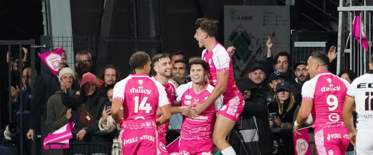 Vannes s'impose face à Oyonnax et prend provisoirement la tête du Pro D2