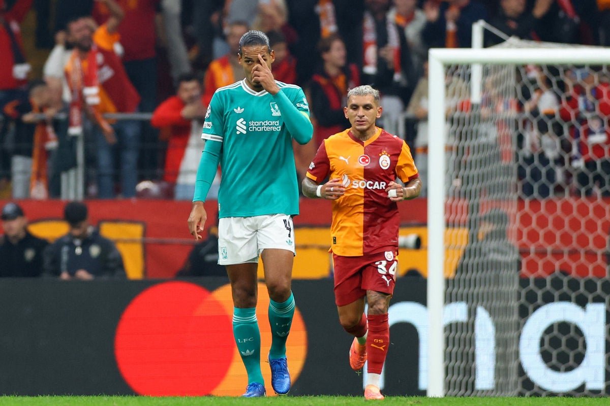 Virgil van Dijk rassure : Liverpool ne doit pas paniquer après la défaite contre Galatasaray