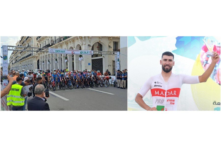 Yacine Hamza remporte la 2ème étape du Grand Prix d'Alger