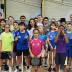 Les jeunes badistes lotois en stage au complexe Willy-Étiève