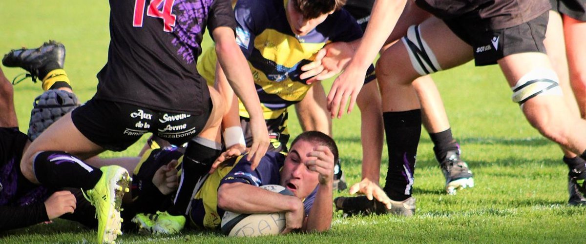 Les juniors du Pôle Albret Rugby s'imposent et prennent la tête