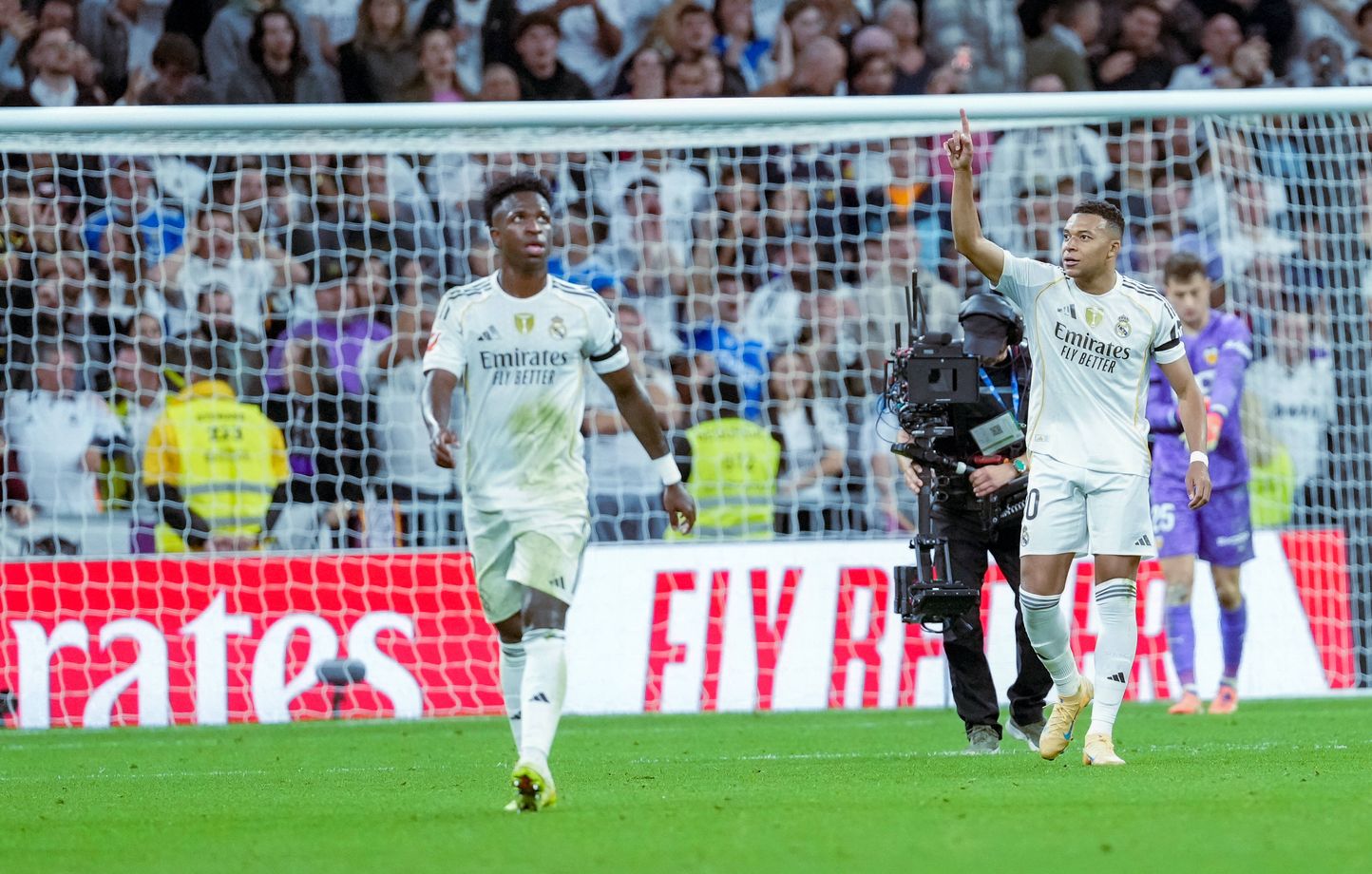 Kylian Mbappé brille avec un doublé au Real Madrid, 18 buts cette saison