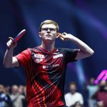 Alexis Lebrun sauve quatre balles et bat Harimoto à Montpellier