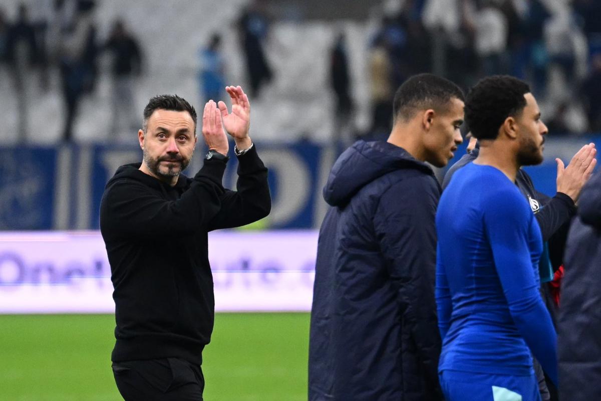 De Zerbi s'amuse après la victoire de l'OM face à Brest