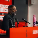 habib beye brice samba conférence Rennes Monaco – Rennes, J13
