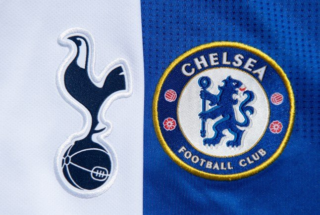 Badge Tottenham et Chelsea