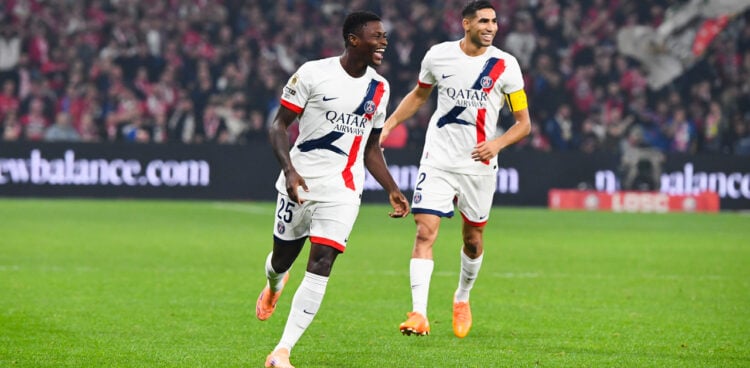 Hakimi et Mendes PSG World 11 FIFPro 2025