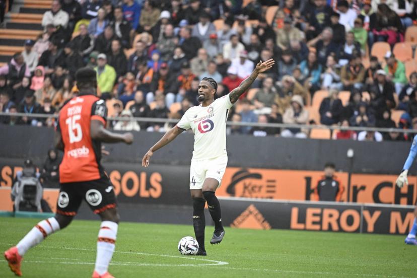 Alexsandro lors de l'un de ses derniers matches avec Lille