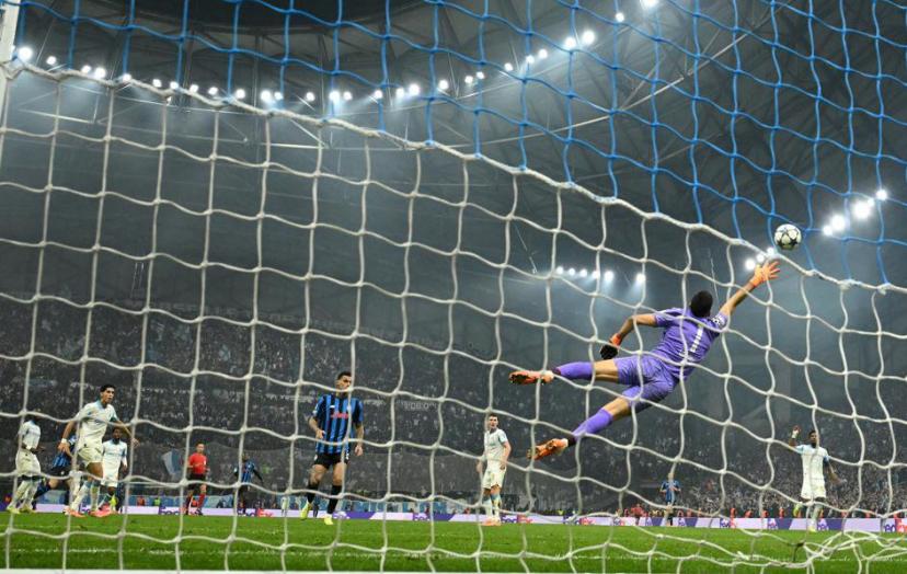 Le but italien, inscrit en toute fin de match.