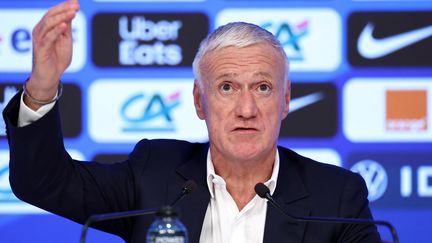 Didier Deschamps en conférence de presse