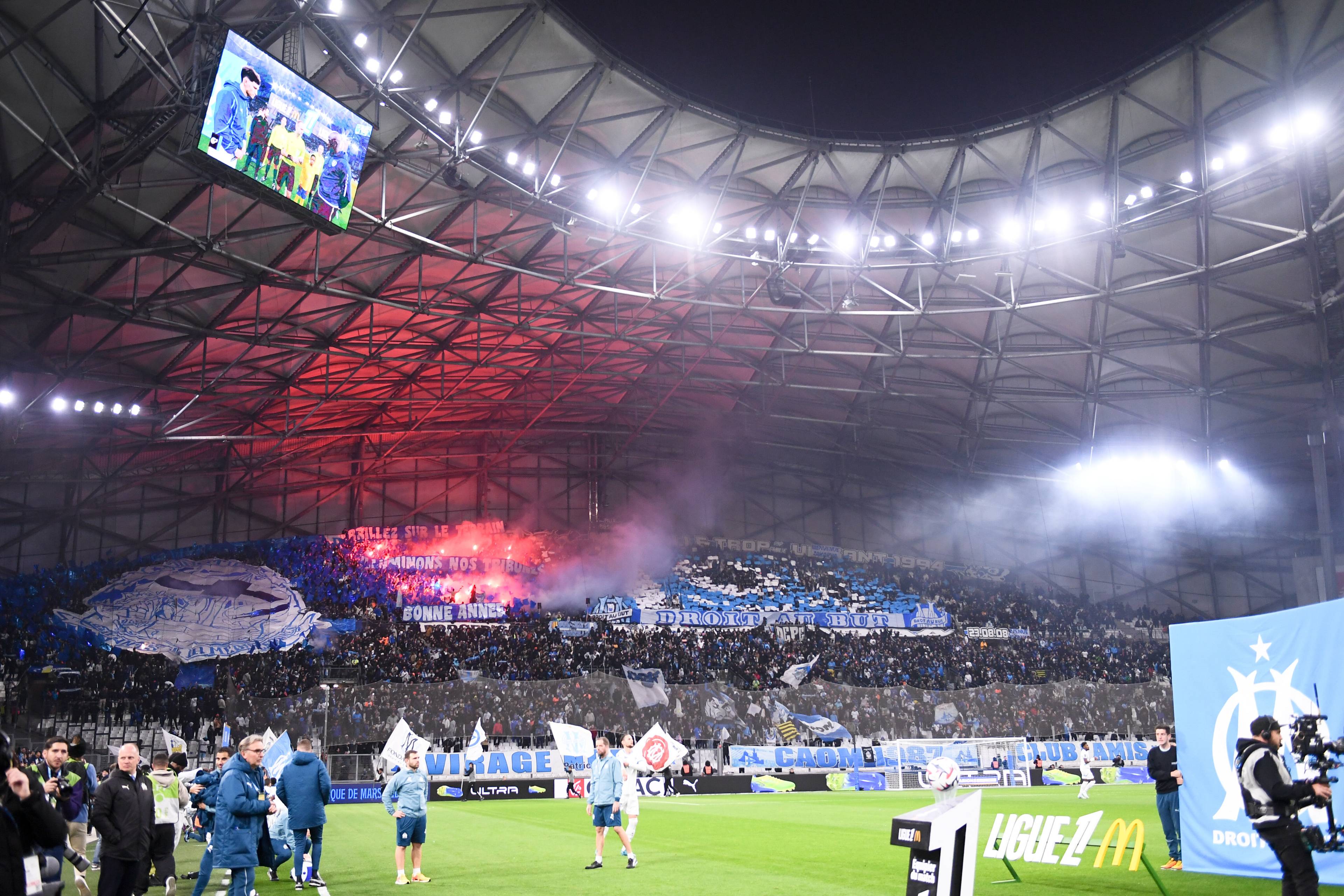 Orange Vélodrome, à Marseille