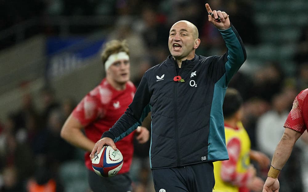 Steve Borthwick sur le banc d'Angleterre
