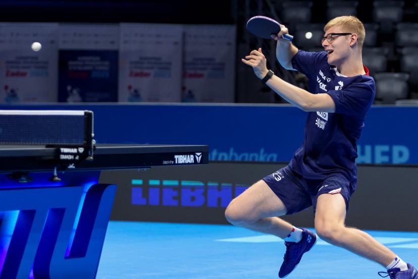 Félix Lebrun en action en octobre dernier. (S. Zelic/Presse Sports)