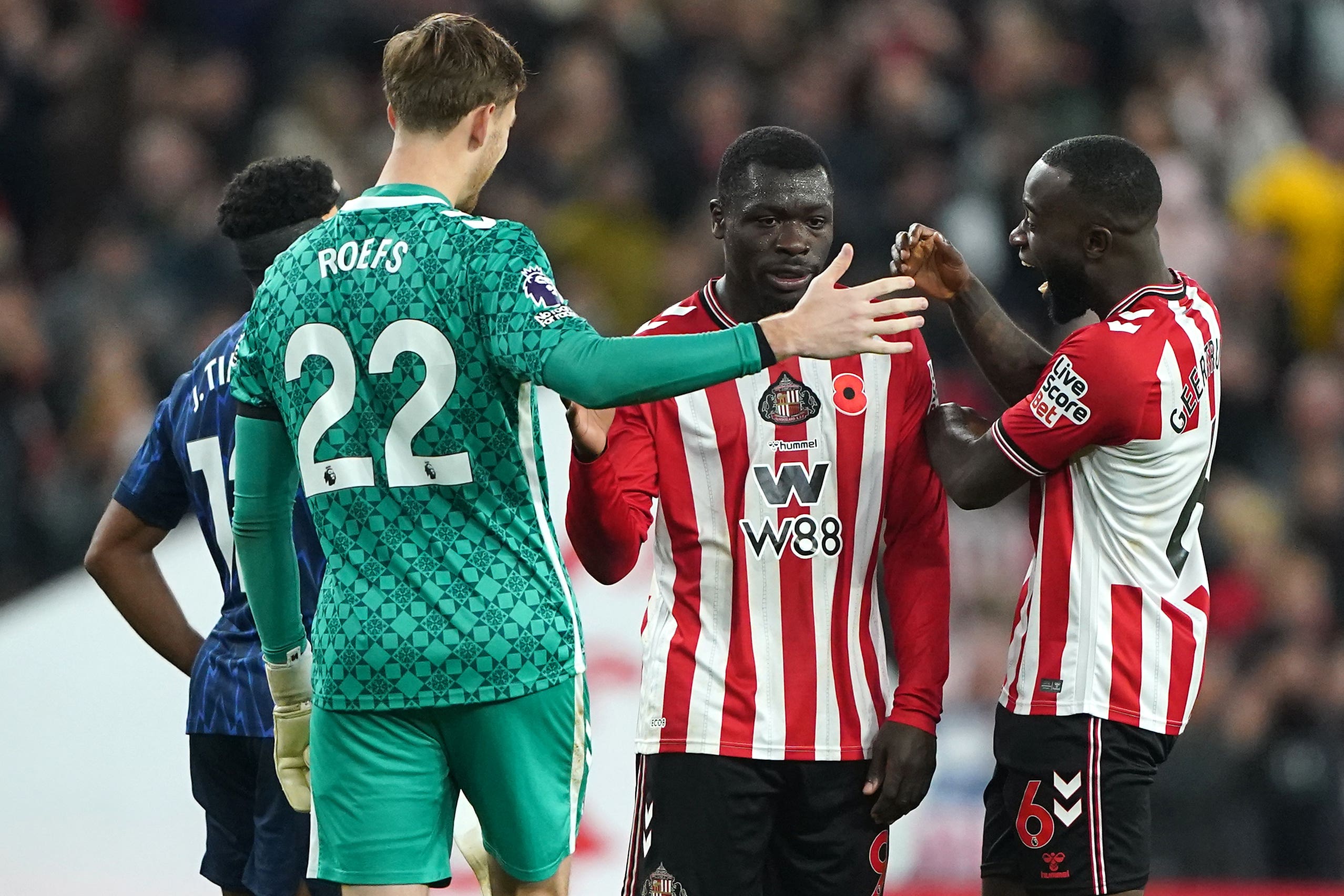 Sunderland met fin a la serie Arsenal au Stadium of Light