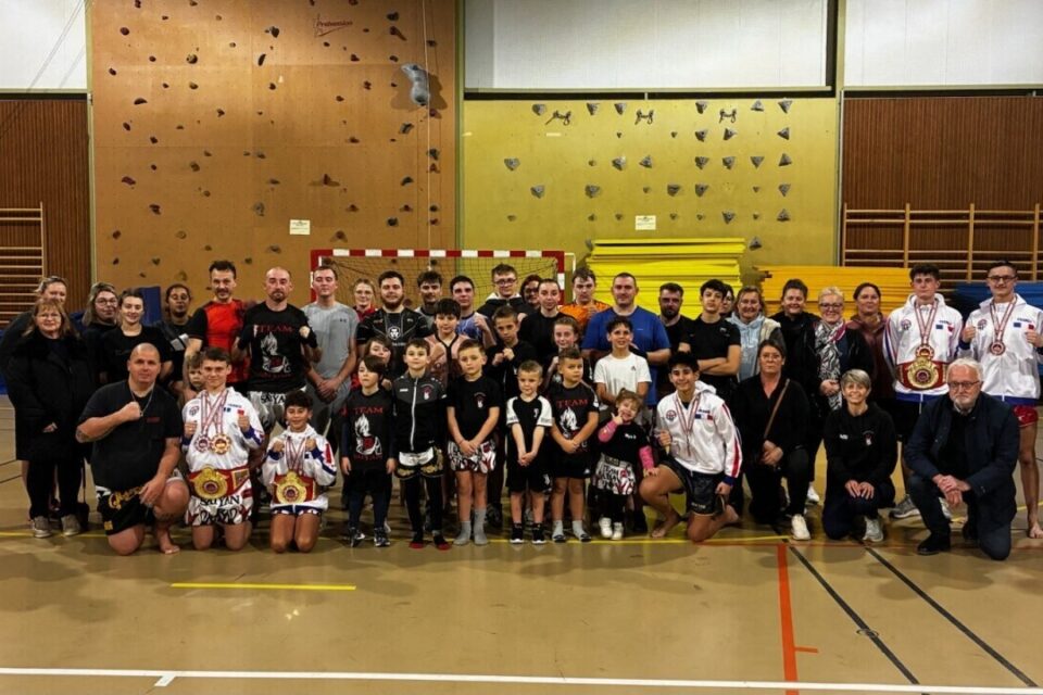 La team Saiyan après les championnats du monde