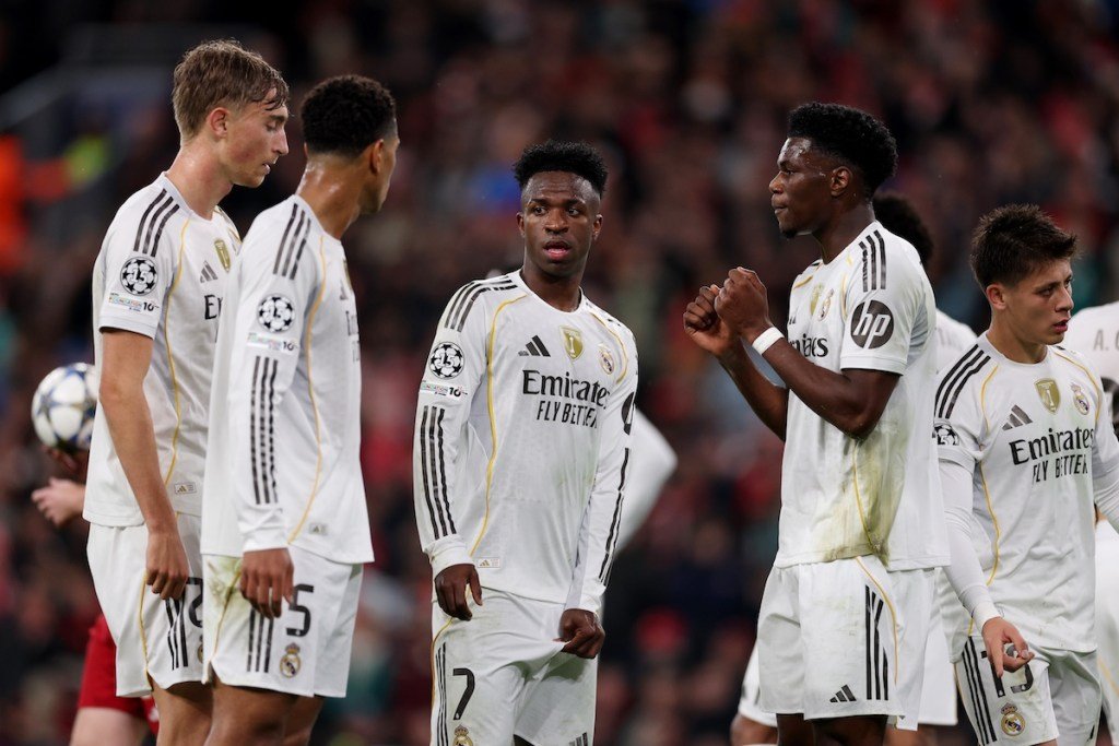 Photo d’action Real Madrid contre Liverpool