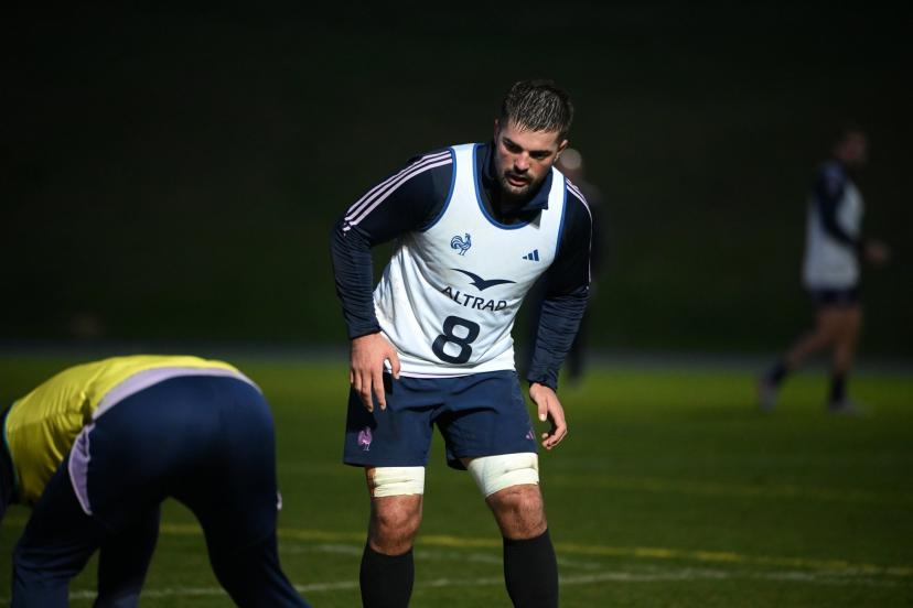 Grégory Alldritt sera capitaine de l'équipe de France samedi.