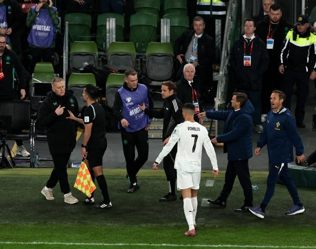 Ronaldo expulsé contre l’Irlande