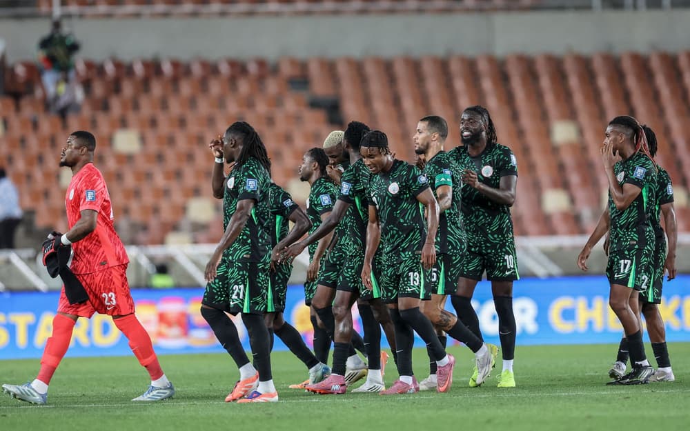 Super Eagles en action