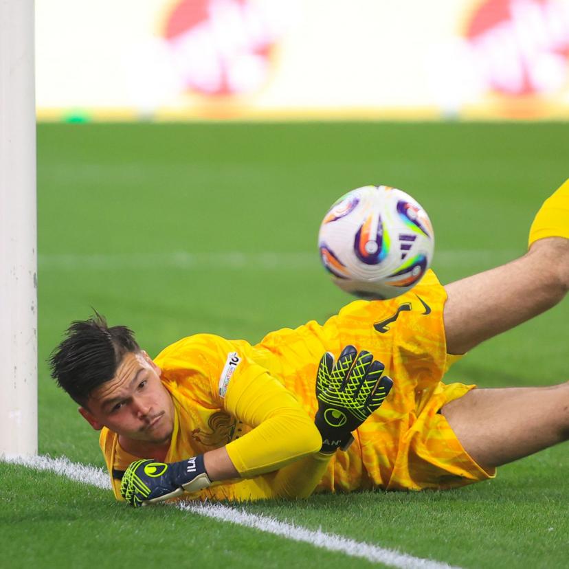 Ilan Jourdren lors de la finale Euro U17