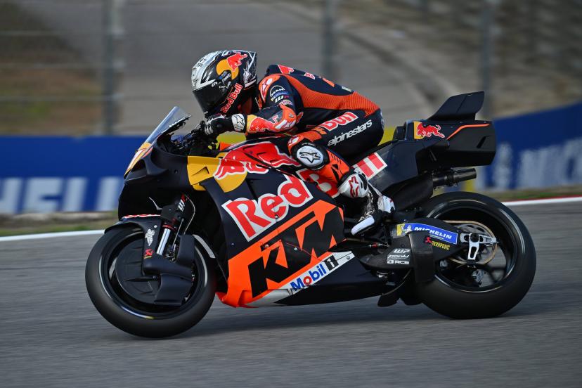 Pedro Acosta au guidon de sa KTM