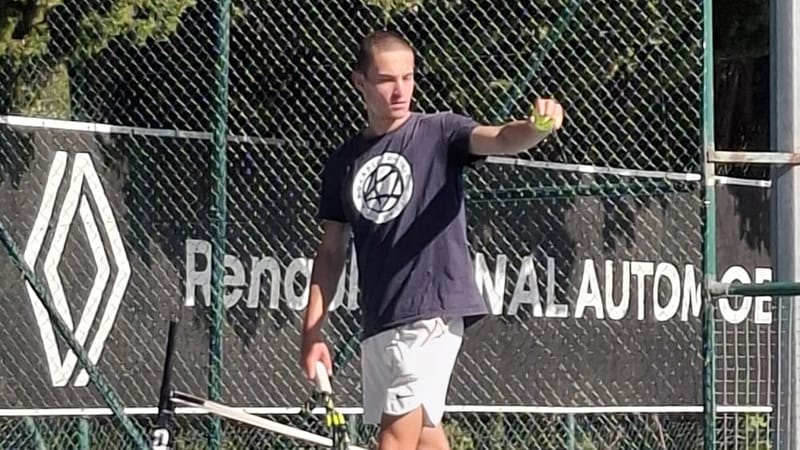 Pierre de Garam lors des Deaflympics