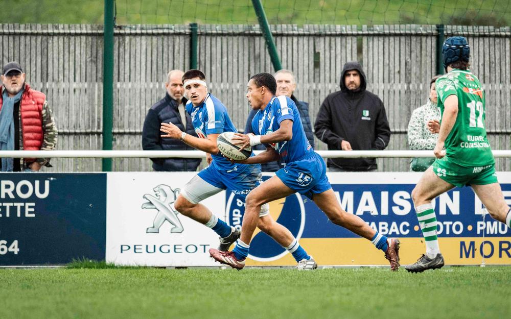 Morlaàs en action en Fédérale 2