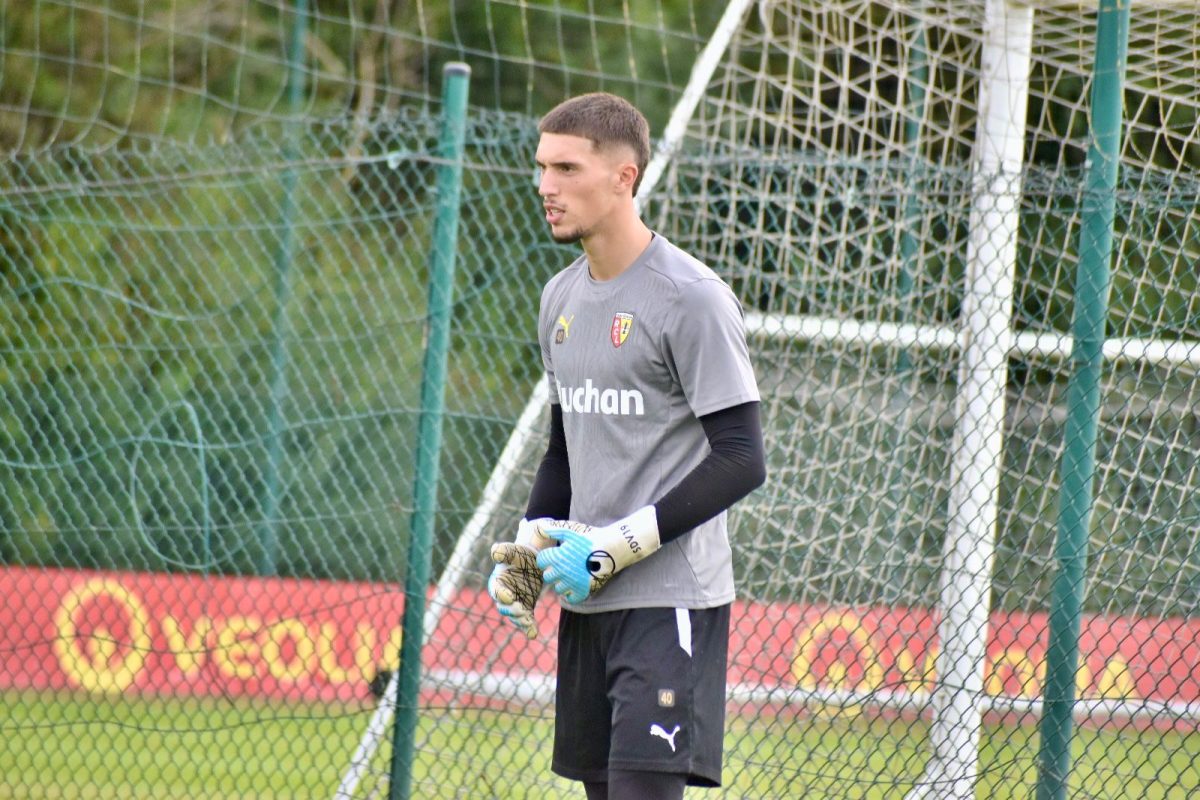 Risser lors d'un entraînement