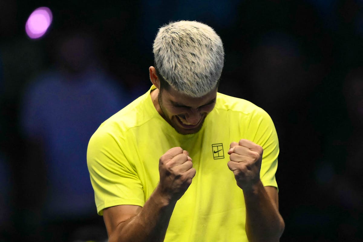 Carlos Alcaraz en finale du Masters à Turin