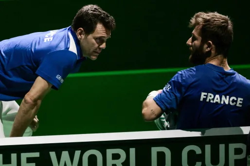 Coupe Davis : l'équipe de France sortie dès les quarts par la Belgique