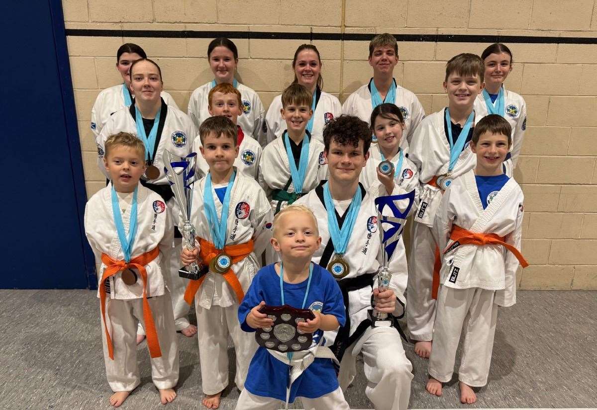 Inverness Tang Soo Do remporte 67 médailles aux Highland Championships
