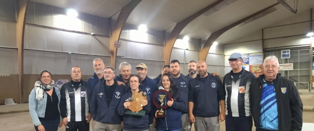 Sauzet remporte la coupe du Lot de pétanque pour la première fois
