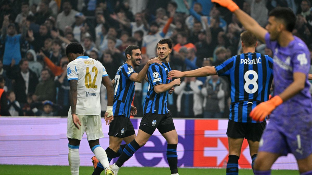 Ligue des champions : défaite dramatique de l'OM face à l'Atalanta Bergame