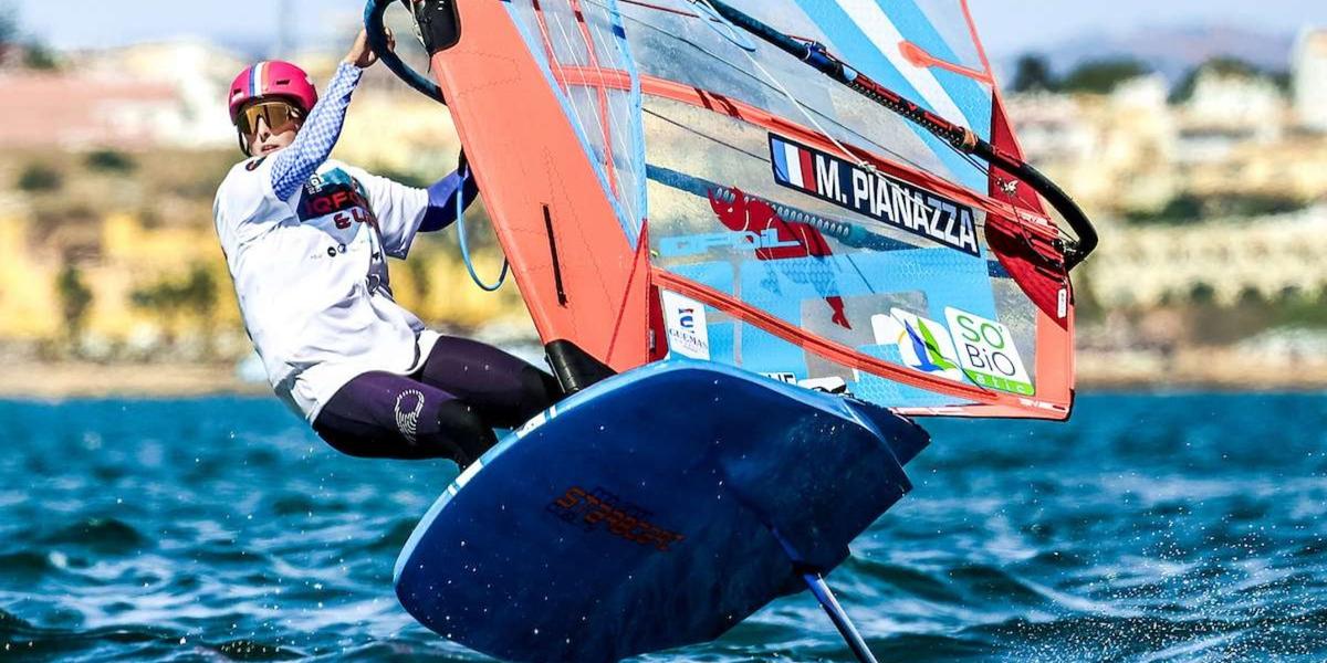 Manon Pianazza brille au Championnat de France de planche à voile