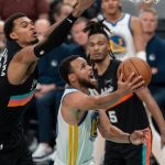 NBA : Curry domine Wembanyama face aux Spurs malgré le triple-double