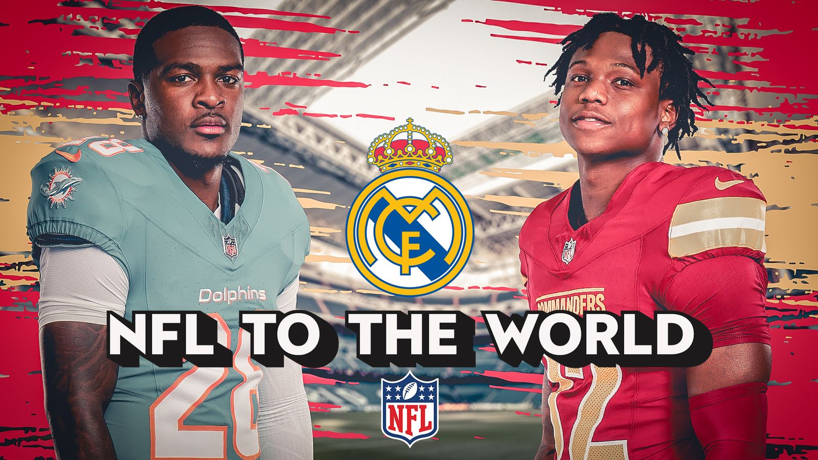 Madrid accueille un match historique NFL au stade Bernabeu