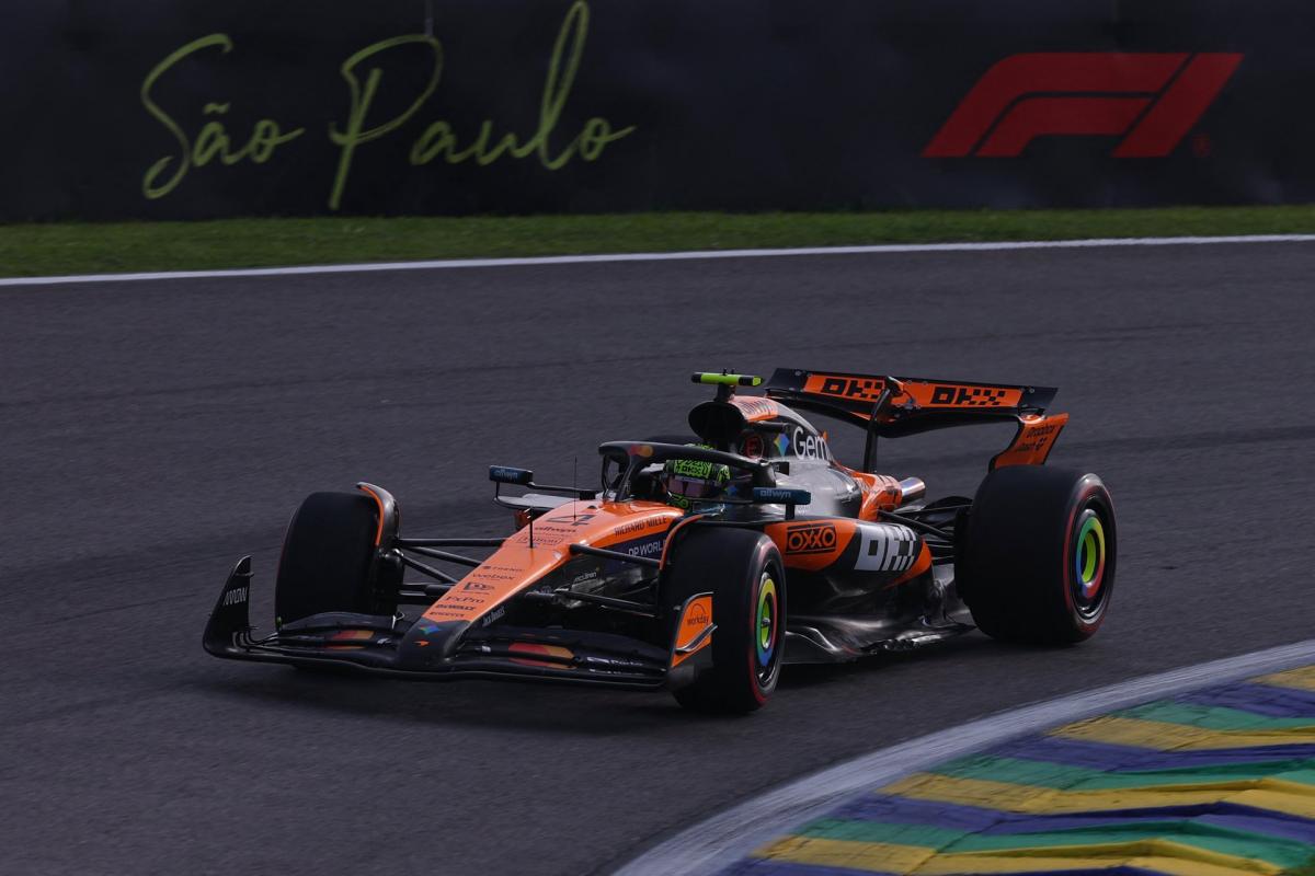 Norris s'impose dans le Norris sprint Brésil devant les Mercedes