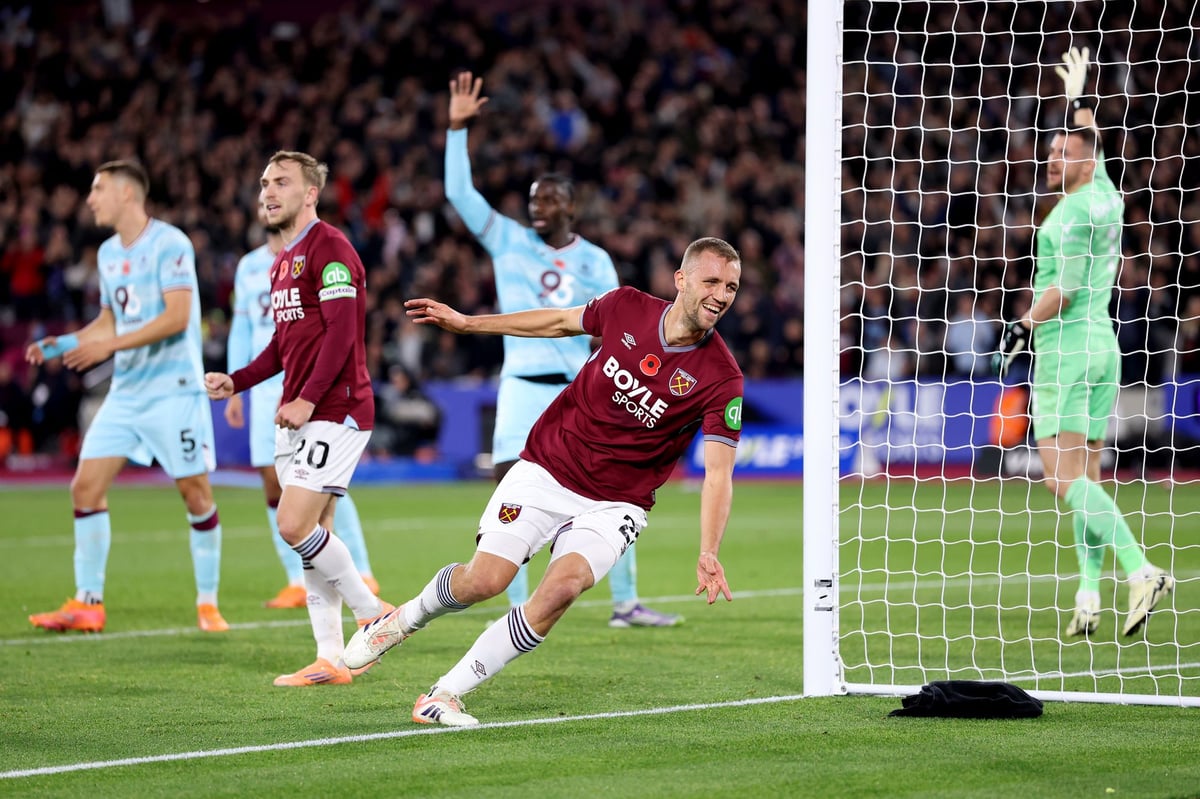 West Ham s'impose face à Burnley grâce à Soucek, un héros inattendu