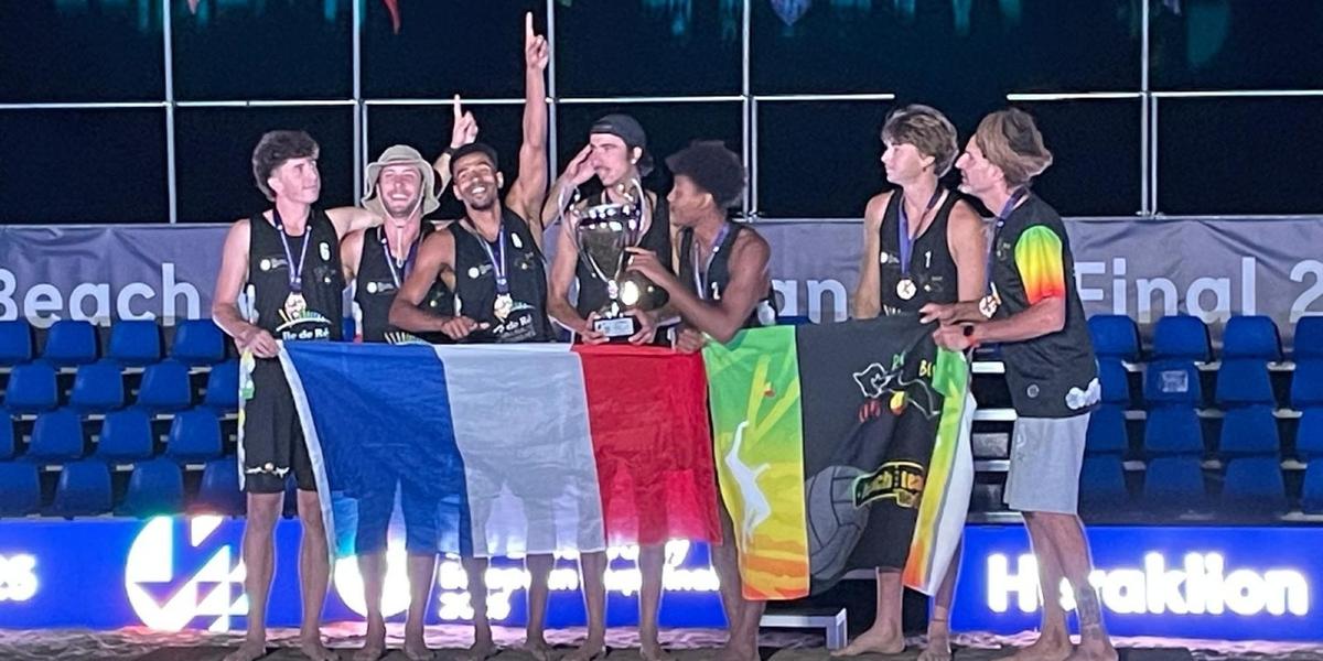 Ré Beach Club sacré champion d’Europe des clubs en beach-volley