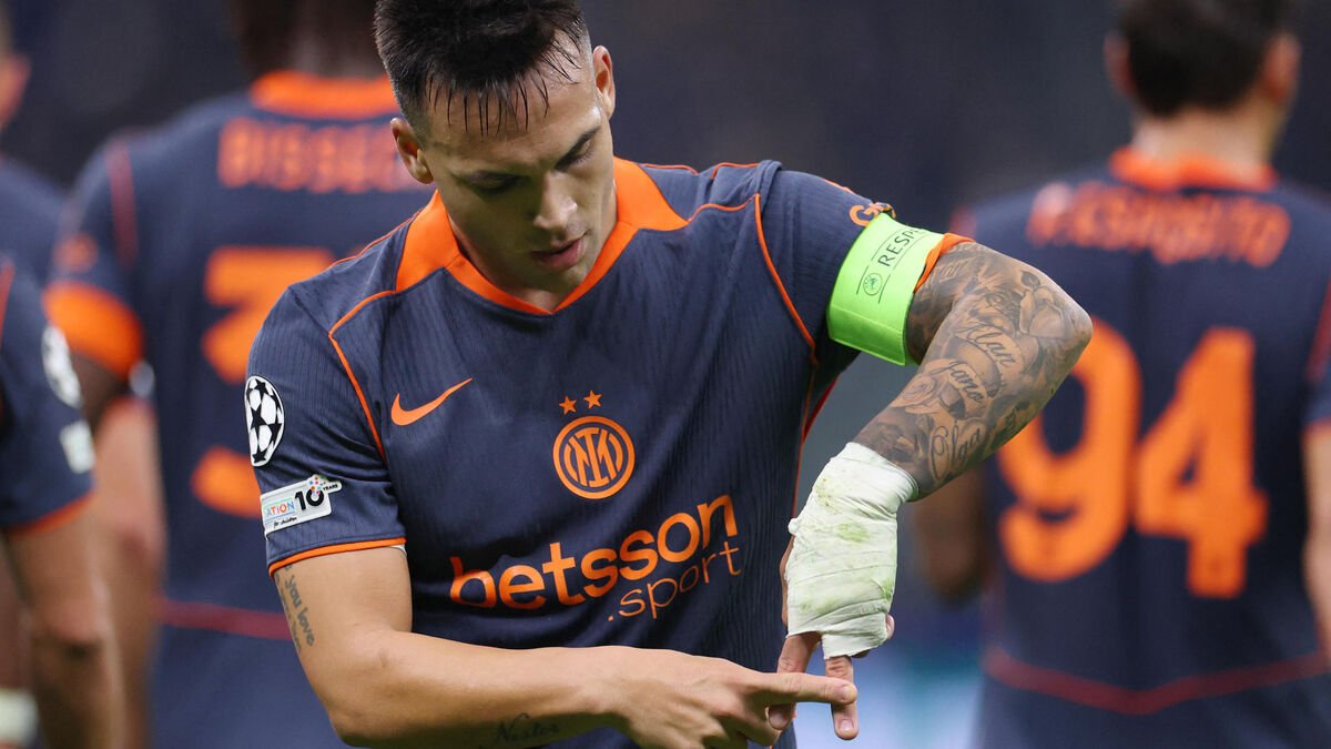 Lautaro Martinez rend hommage à Hakimi lors de la Ligue des champions