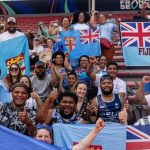 Supporters fidjiens à Bordeaux : ambiance festive avant le match