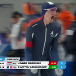 Timothy Loubineaud bat le record du monde du 5 000 m à Salt Lake City