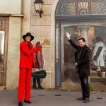 Wendie Renard et Laurent Gerra honorés à Lyon, fresque