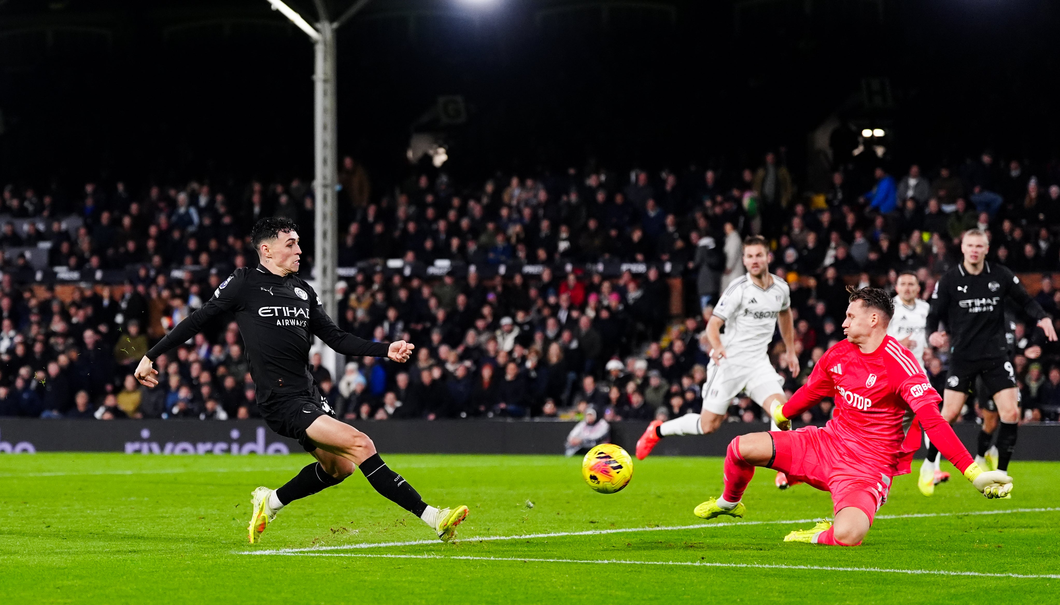 Foden en action avant la pause