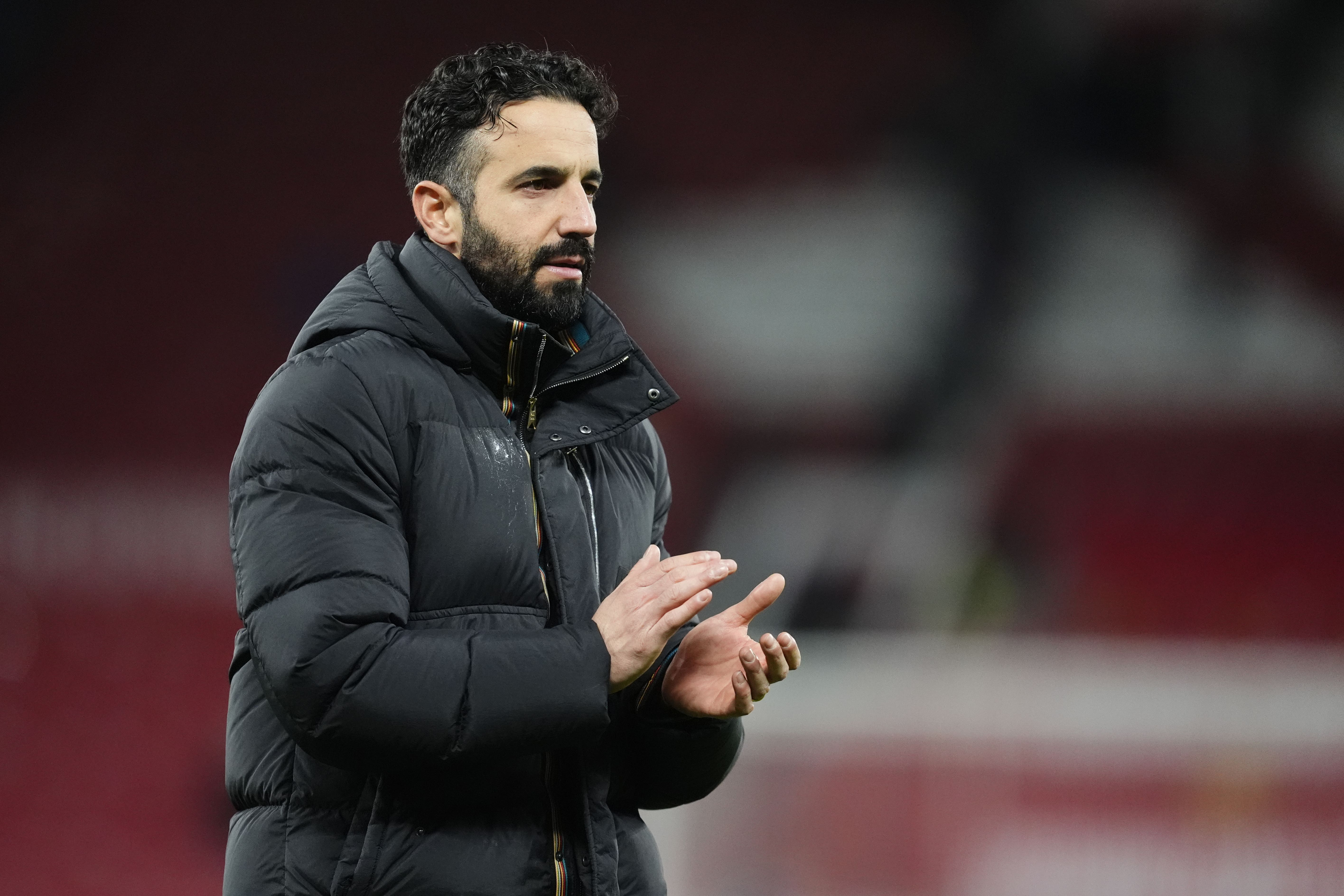 Ruben Amorim après le match (PA)