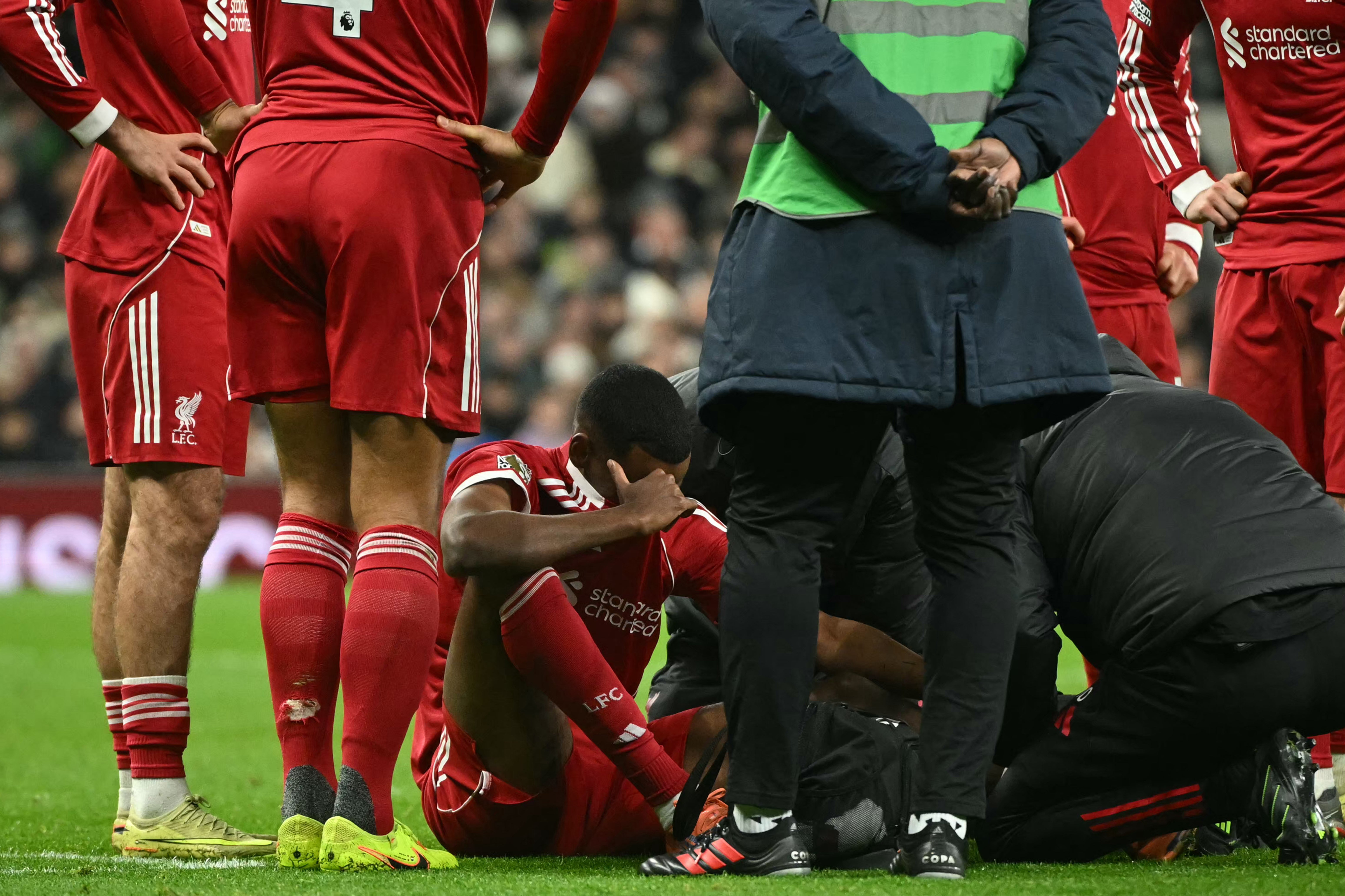 Cody Gakpo blessé lors du même match